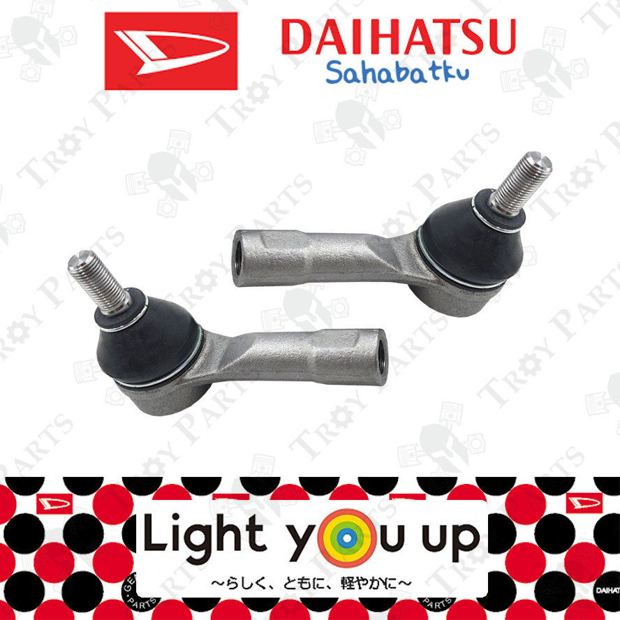 (2pc) Original Daihatsu Steering Tie Rod End 45046-BZ210 for Perodua ...