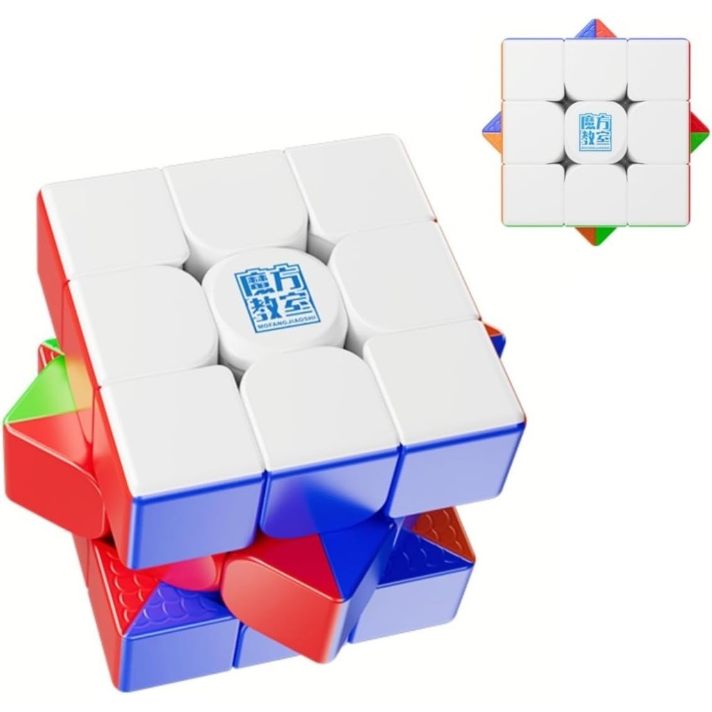 Meilong 3x3 Magnetic Speed Cube Moyu Meilong 3M V2 Stickerless 3x3x3 ...