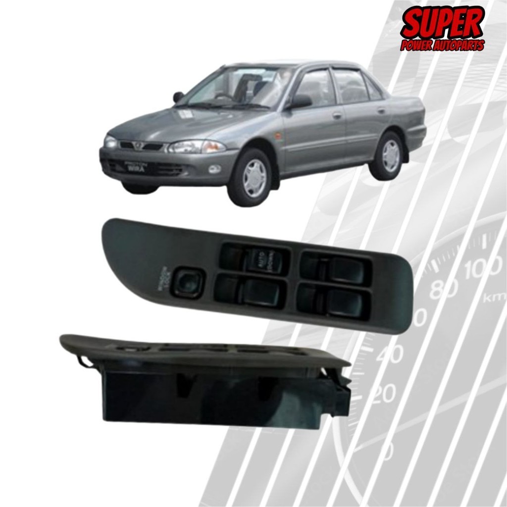 POWER WINDOW MAIN SWITCH FOR PROTON WIRA (DRIVER SIDE) PW539247 ...