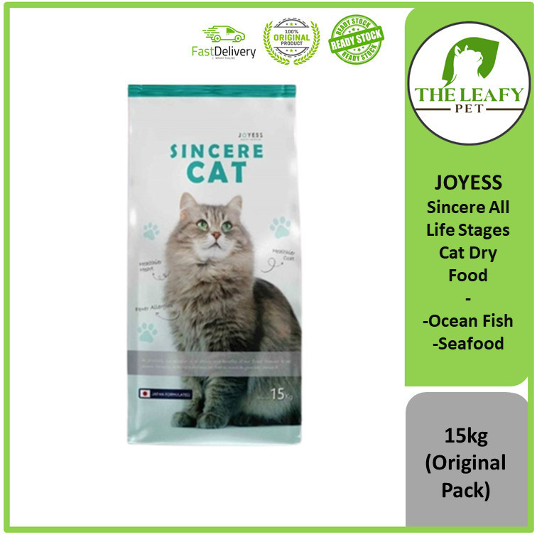 JOYESS Sincere All Life Stages Cat Dry Food ( Ocean Fish ) - 15kg ...
