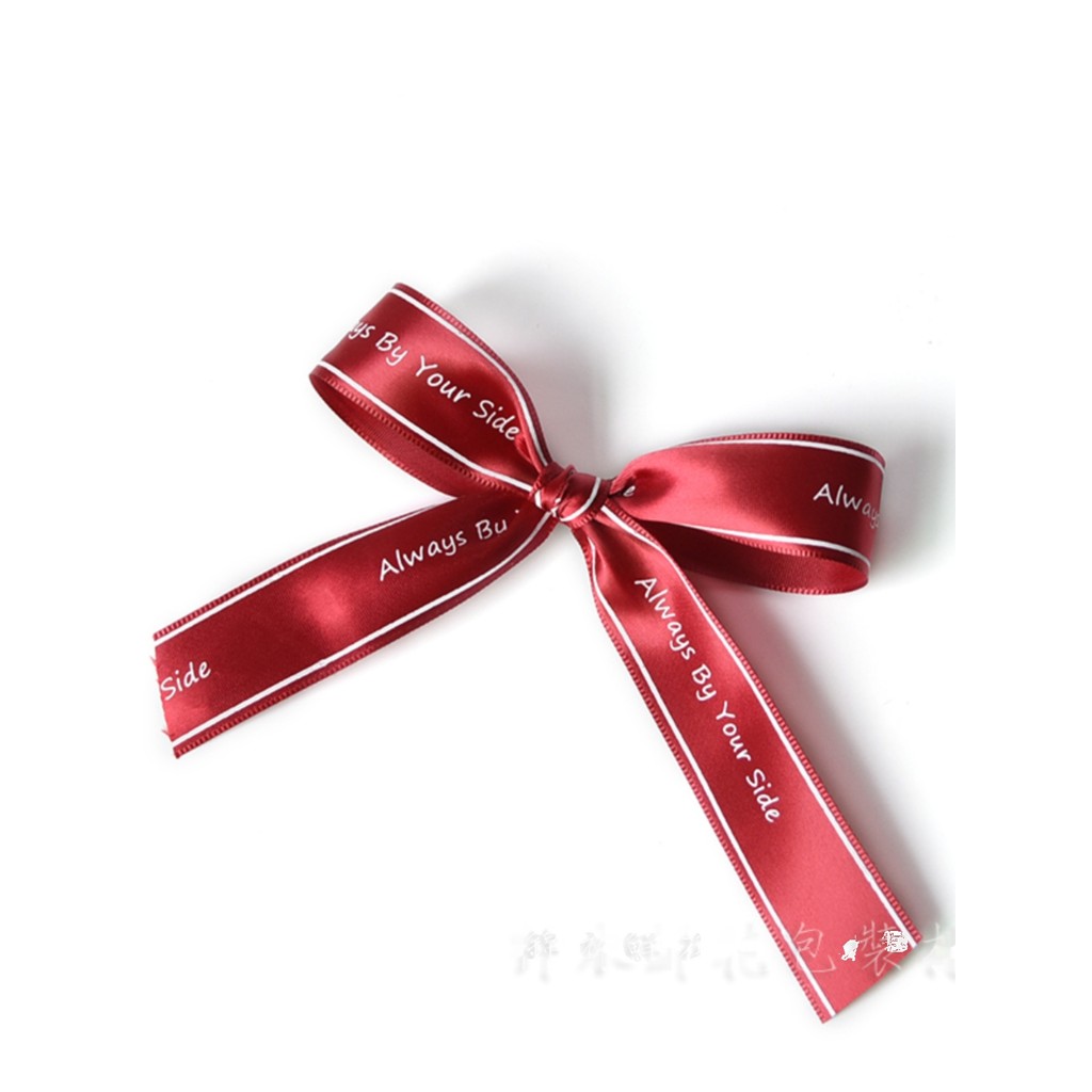 Ribbon Waiting English Ribbon Floral Decoration Flower Gift Gift ...