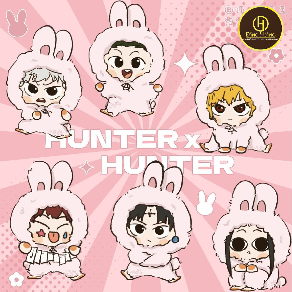 Hunter x HUNTER ver RABBIT EARS SUIT Tiny HUNTER printed with anime ...