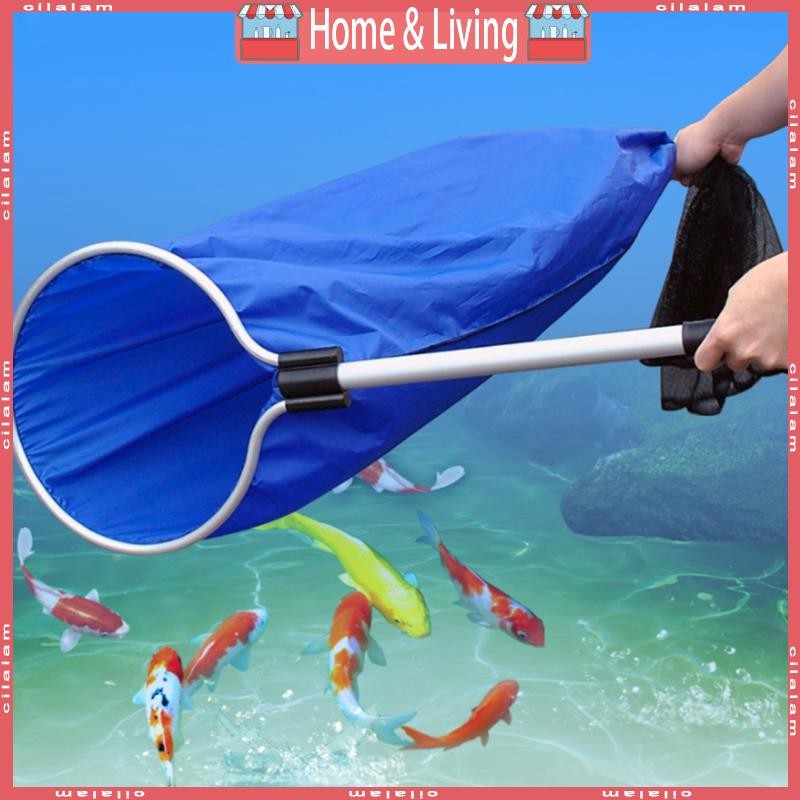 ci Aquarium Koi Sock Net Fishing Net Fish Landing Net Catching Net Soft ...