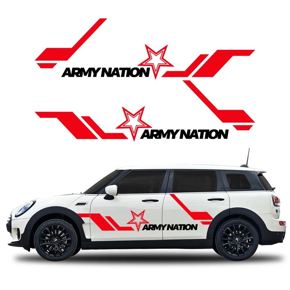 Car Body Side Sticker For MINI John Cooper S JCW F55 F56 F57 R55 R56 ...
