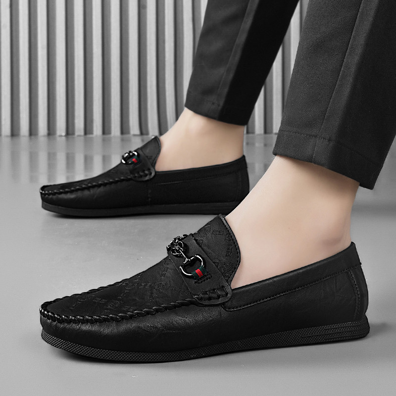 Boat Shoes Classics Daily Fashion Breathable Man Loafers Slip-On Shoes ...