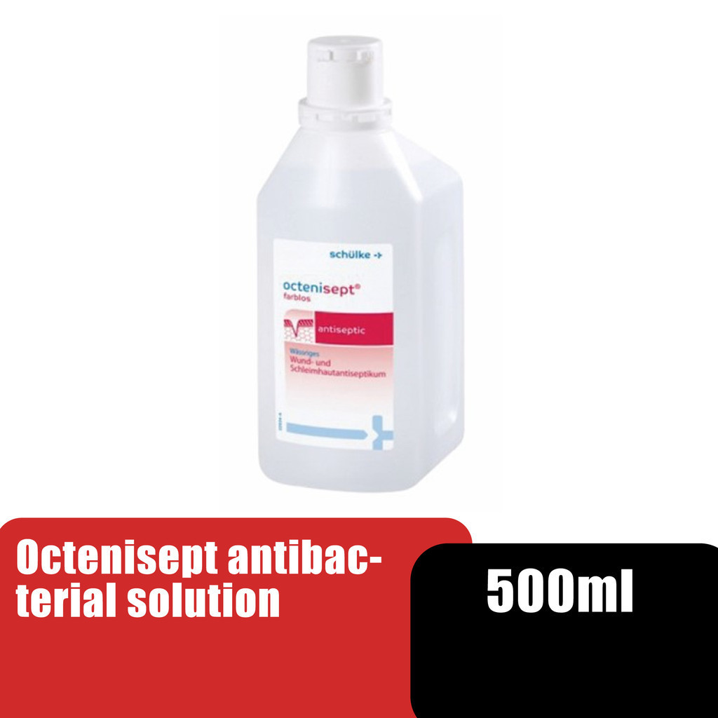 SCHULKE Octenisept Antibacterial Wound Care Solution 500ml / Pencuci