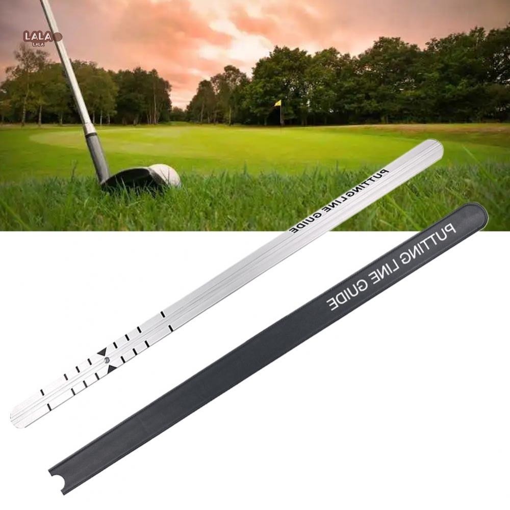 Golf Putter Ruler Aid Putting Alignment Rail Golf Practice Golf Putter# ...