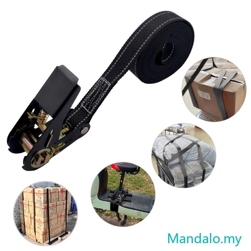 MEET Ratchet Straps 800kg Tensile Force Cargo Tie Down Strap for Easy ...