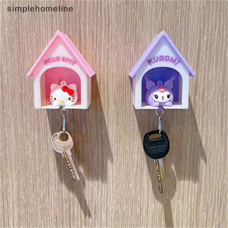 SLMY Wall Key Holder Creative House Keys Organizer Cute Anime Keychain ...