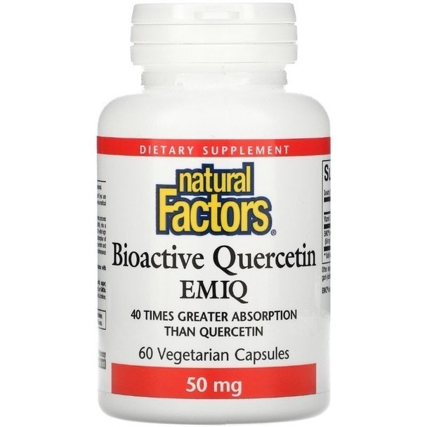 Nf Bioactive Quercetin Emiq 50Mg Caps 60S main image 1