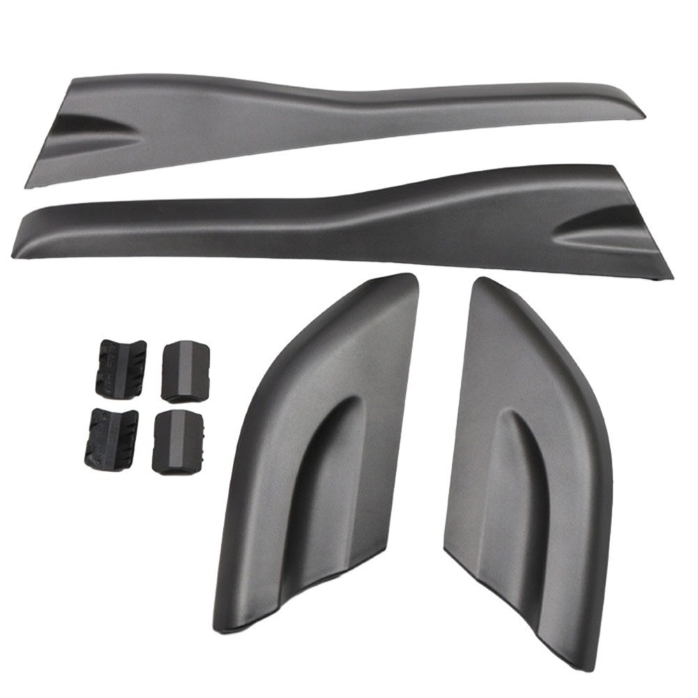 [GGG-0506 Auto Tool] Black Roof Rack Rail End Protective Cover Shell ...