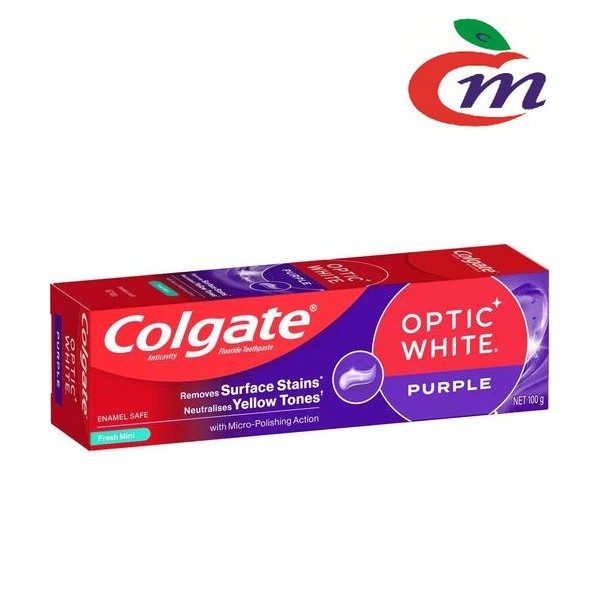 Colgate Optic White Purple Toothpaste 100g | Shopee Malaysia