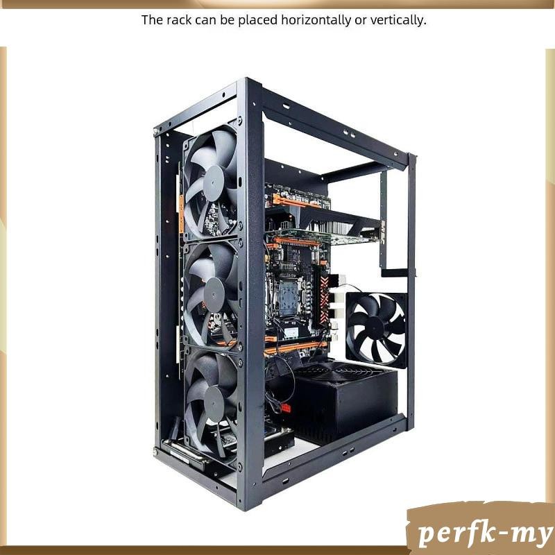 [PerfkMY] Open Chassis Case Rack Sturdy Steel Professional Case ...