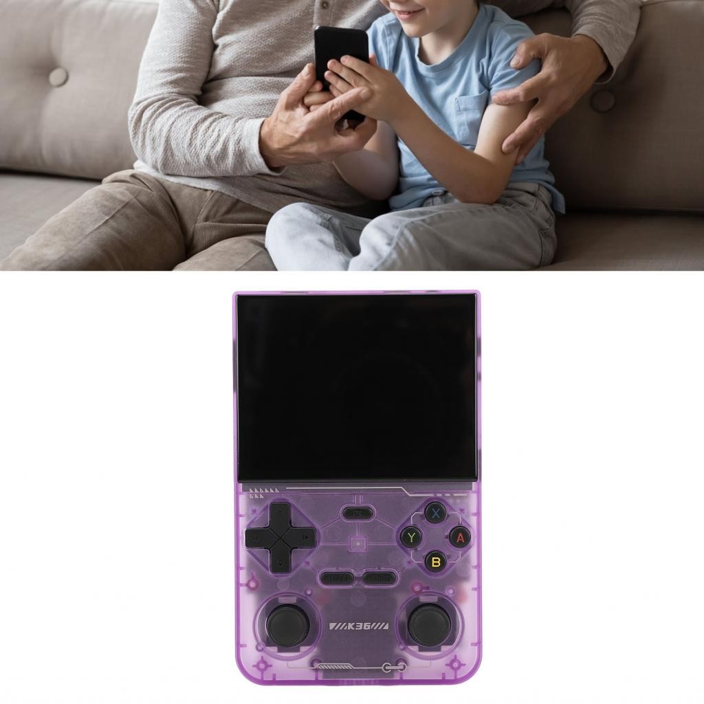 Henlai Handheld Retro Game Console Open Source Gaming with 3.5 Inch ...