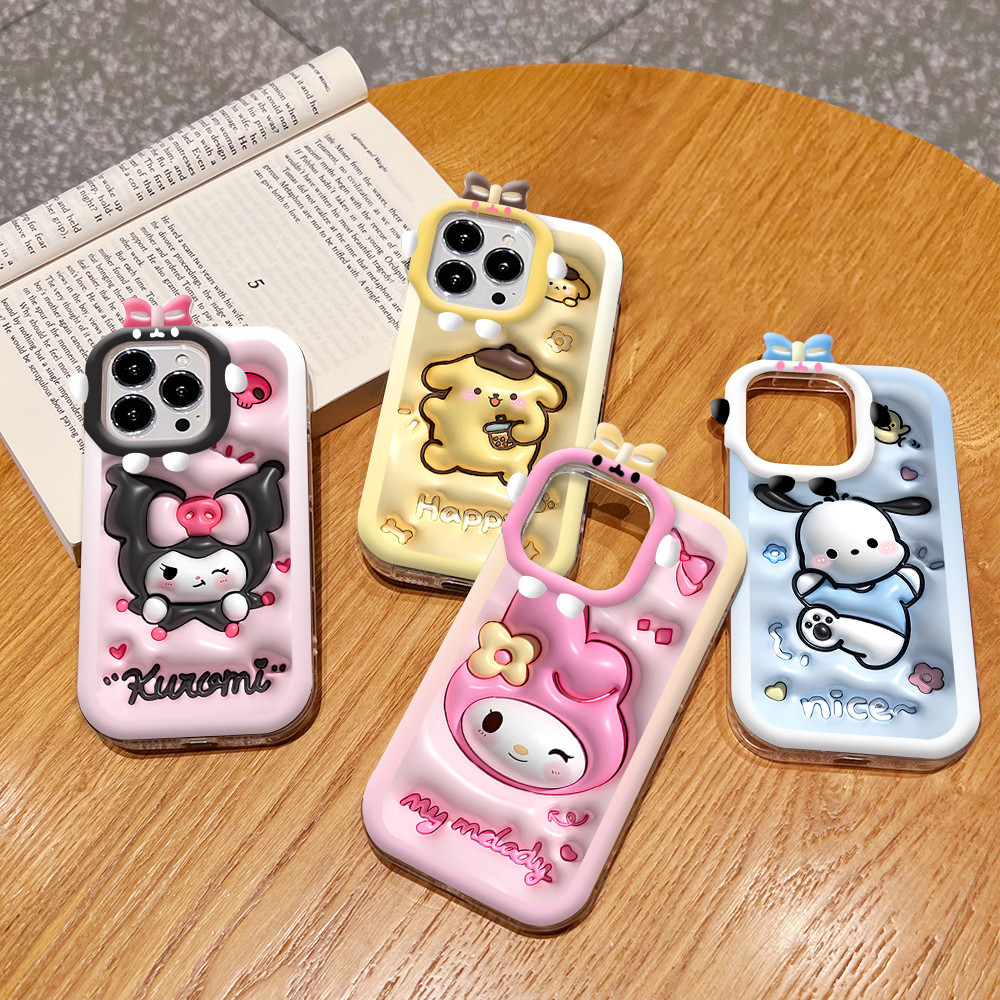 For OPPO Reno4 4F 4 Lite 4 SE Reno5 5K 5 Lite R17 Cartoon Cute Kuromi ...