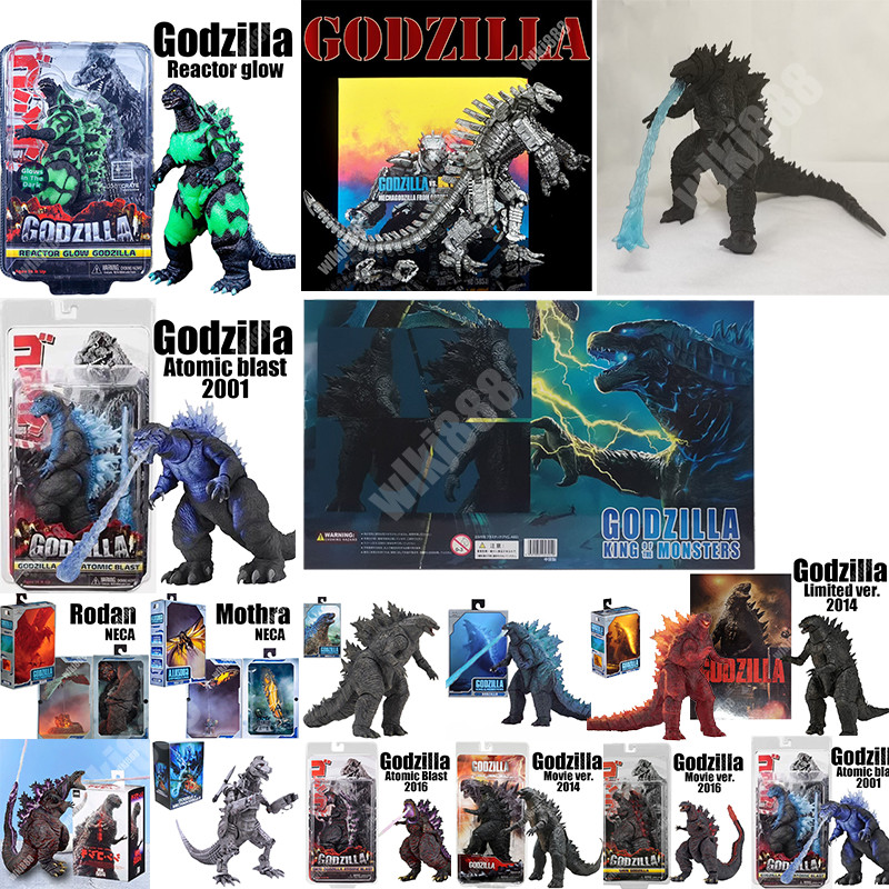 2024 New Godzilla Action Figure NECA SHF SHM Zilla Godzilla Minus One ...