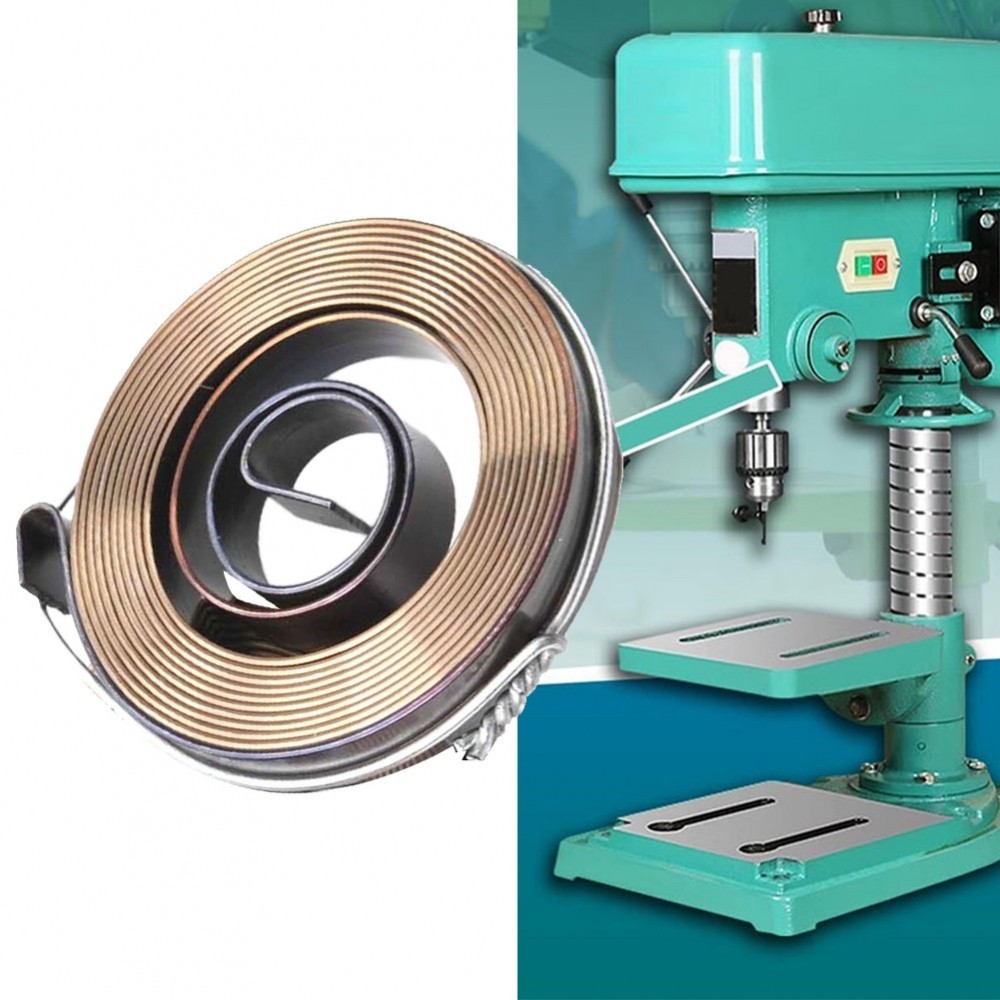 Durable Chrome Housed Drill Press Quill Feed Return Spring 0 8mm x 10mm ...