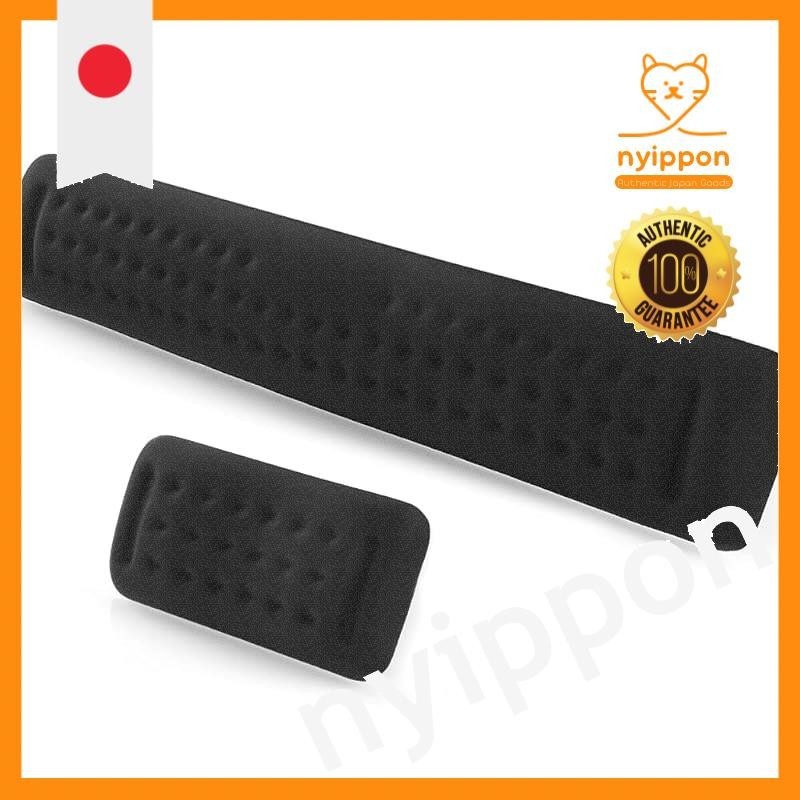 iCasso Wrist Rest Low Resilience Keyboard Wrist Cushion + Mouse Wrist
