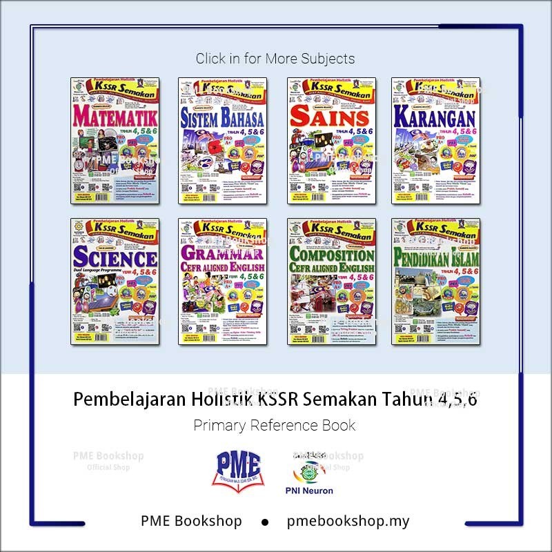 Pme Bookshop Pni Neuron Pembelajaran Holistik Kssr Semakan Tahun