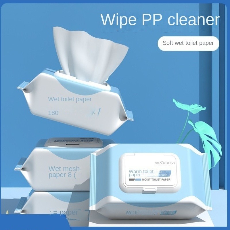 Wet Toilet Paper 80 Pieces Butt Wipe Wet Wipes Flushable Toilet