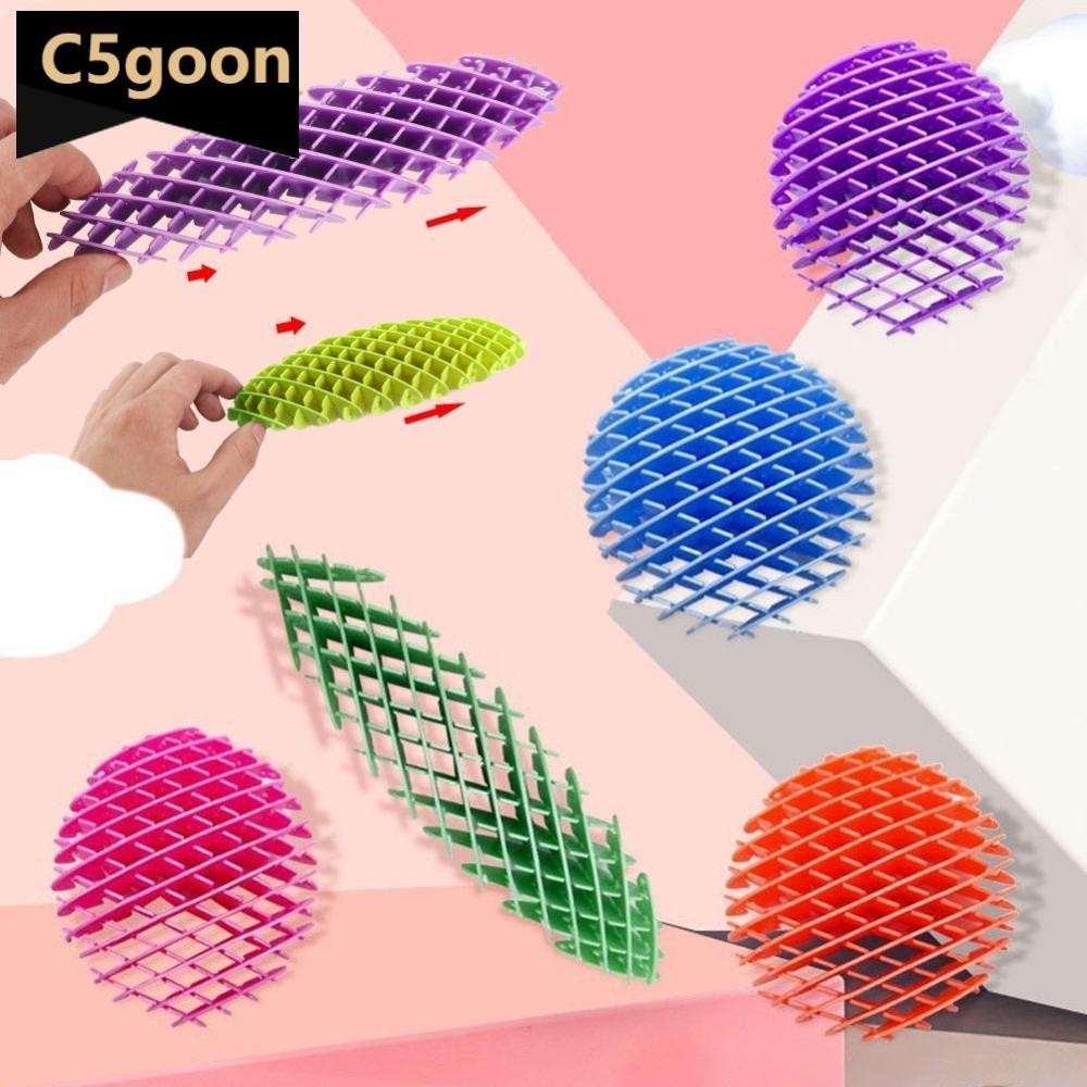 C5GOON Fidget Worm Elastic Mesh Worm Unpacking Morphing Fidget Toy Six ...