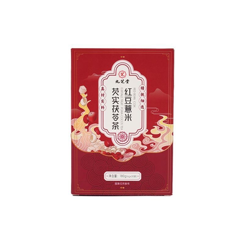 Jiuzhitang Red Bean and Barley Tea and Poria Tea 6g*3九芝堂红豆薏米茶芡实
