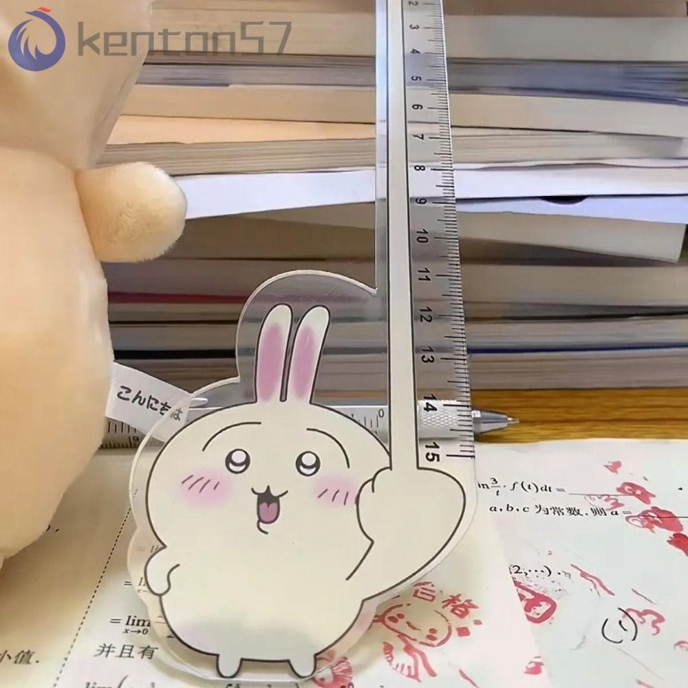 KENTON Transparent Ruler, Novetly Cartoon 15CM Straight Ruler, Anime ...