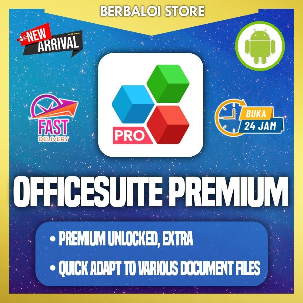 [FAST SEND] OfficeSuite MOD LIFETIME WARRANTY & LATEST VERSION