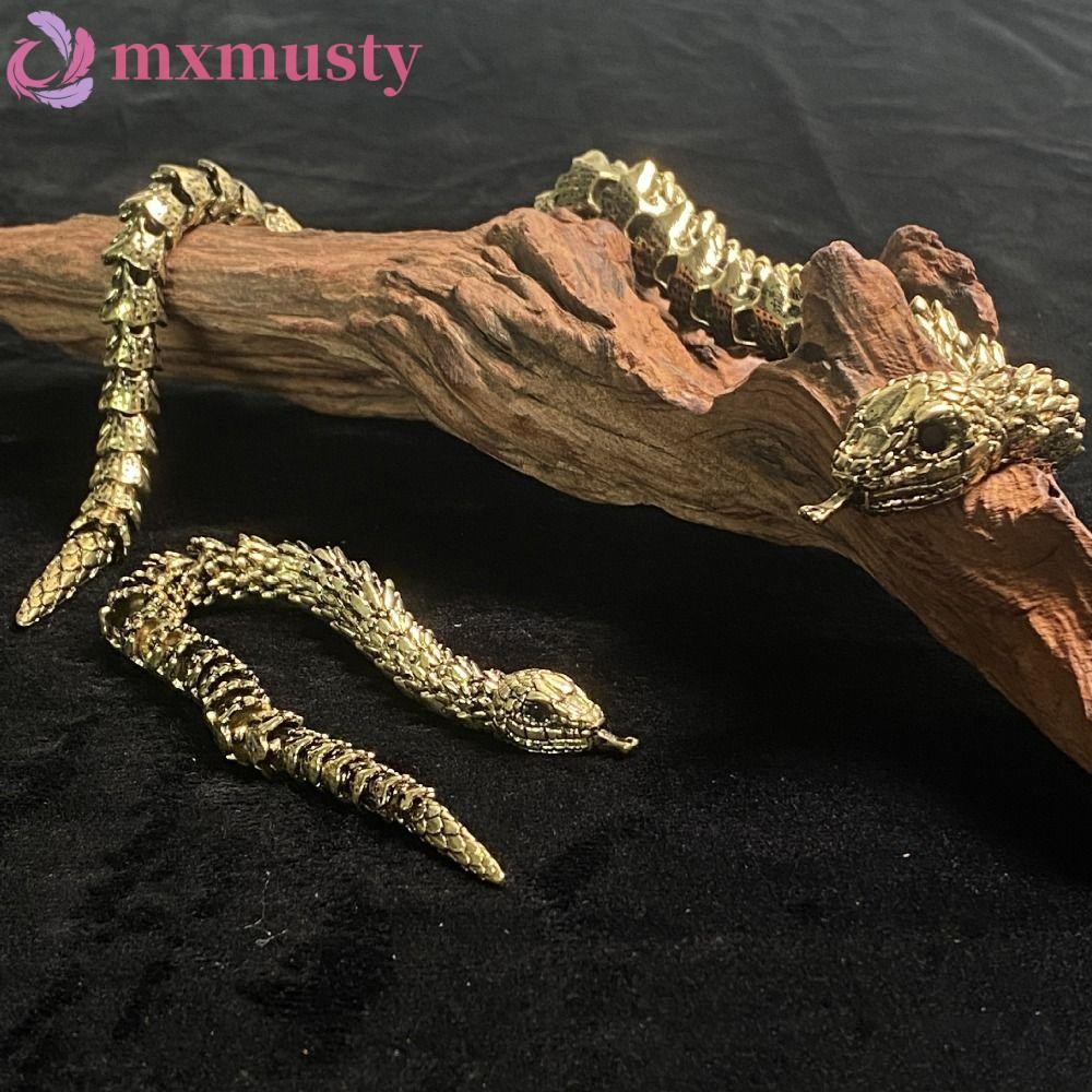 MXMUSTY Articulated Joints Alloy Snake, Realistic 3D Printed ...