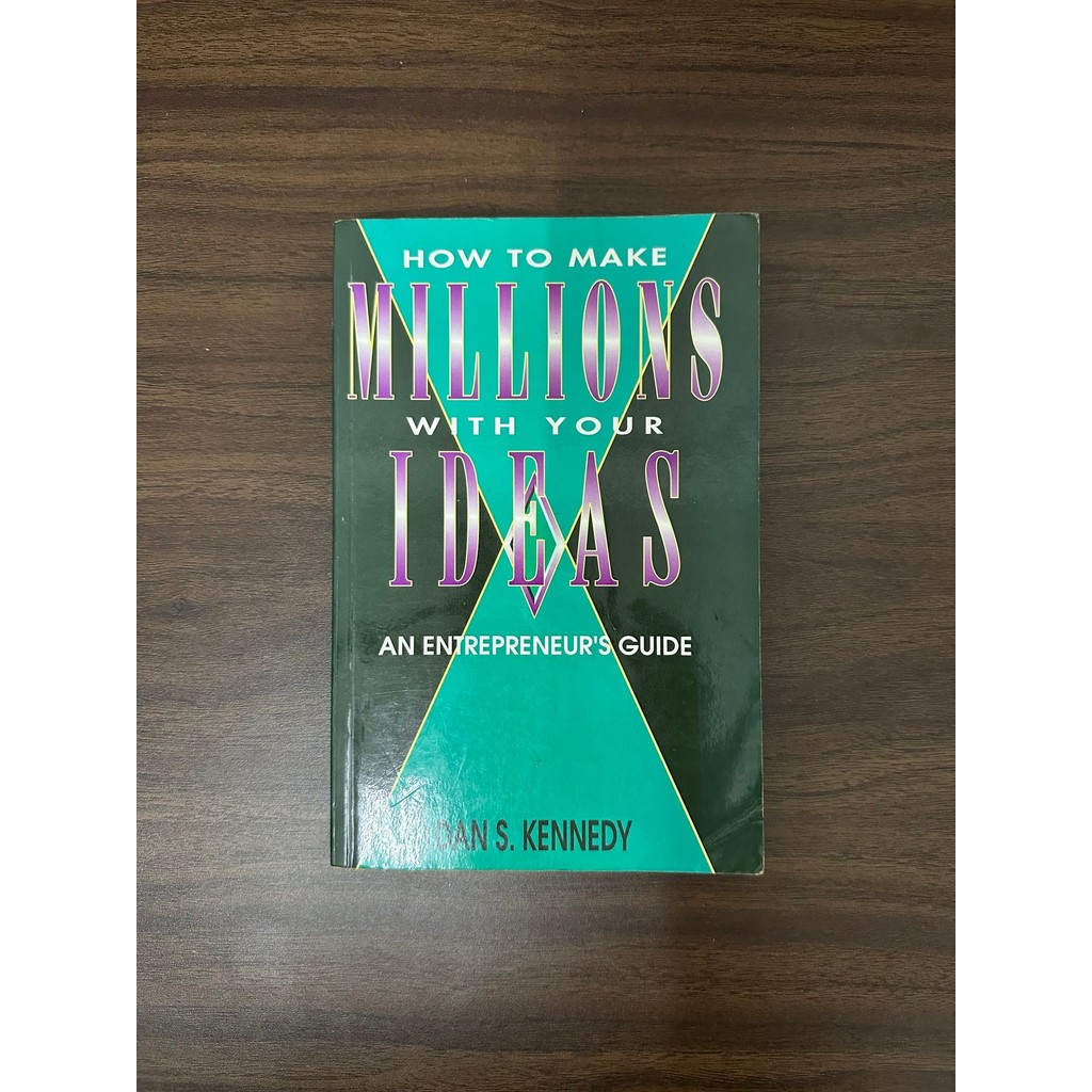  used book how to make millions with your ideas an entrepreneur s