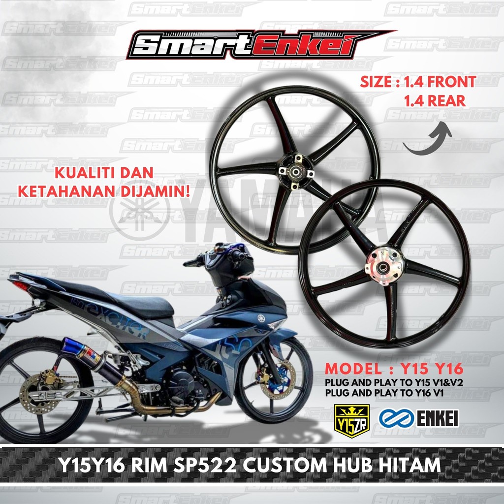 RIM SP 522 CUSTOM Y15 ENKEI | Shopee Malaysia