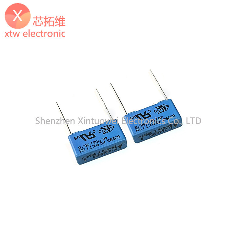 10Pcs/lot Safety Capacitor 305VAC 473 0.047UF 305V 47NF X2 Pin Pitch ...