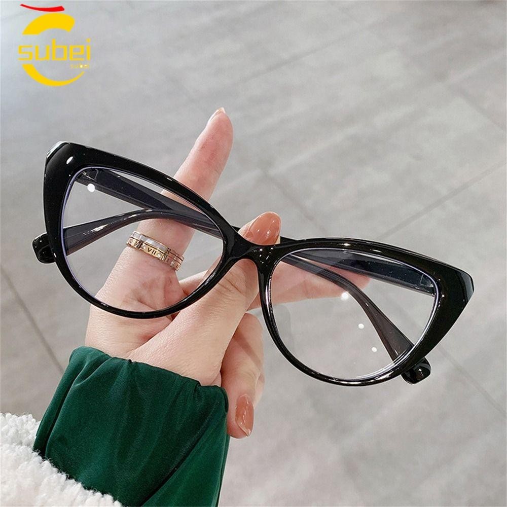 SUBEI1 Computer Goggles, Solid Color PC Anti-UV Blue Rays Glasses ...