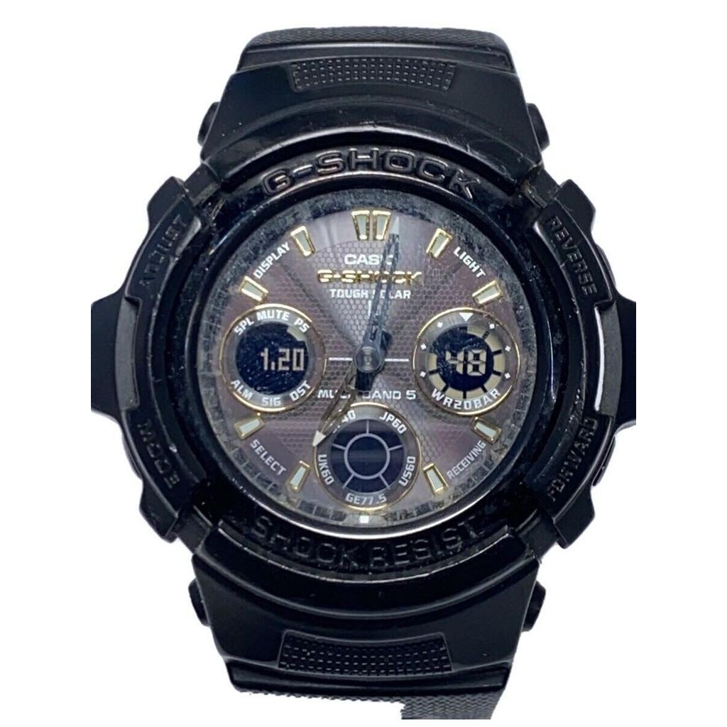 Casio Wrist Watch G Shock Mens Solar Titanium Shopee Malaysia