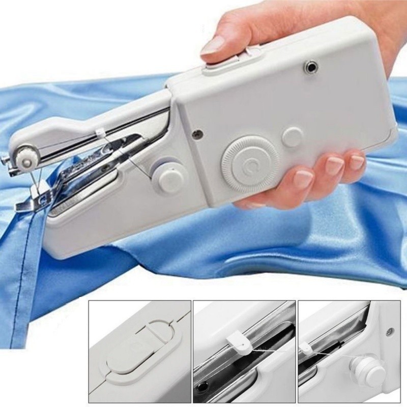 Handheld Mini Mesin Jahit Portable Sewing Machine Portable Electric ...