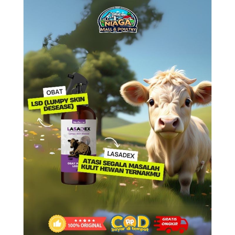 Medicow Lasadex (Luk lato Medicine) Lumpy Skin Disease Cattle spray ...