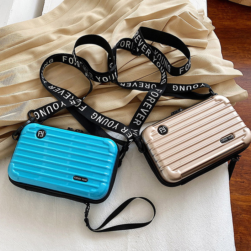 [brightbiu] Portable Storage Bag Case Mini Hard Shell Makeup Handbag ...