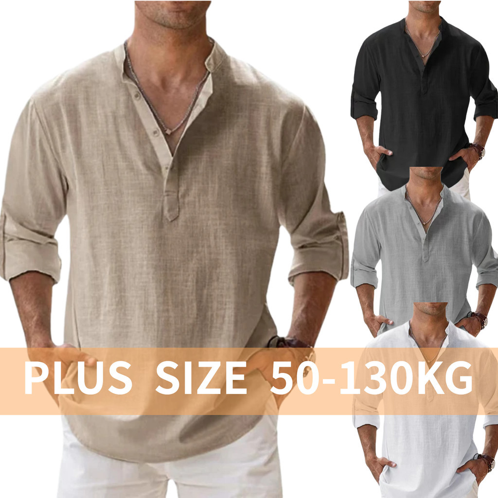 URU | LINEN LS SHORT LENGTH SHIRTS シャツ
