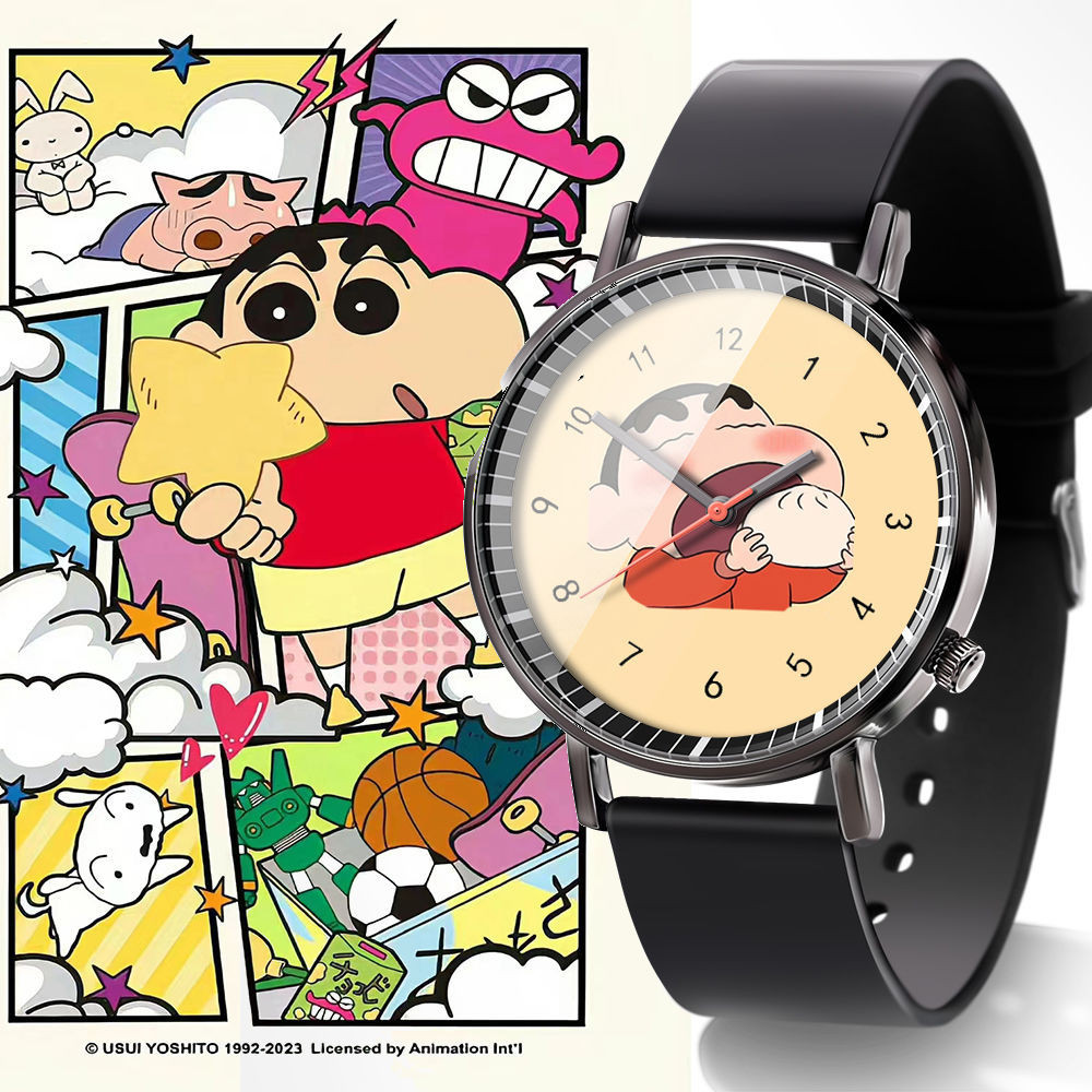 (($Most Popular $) New Style Crayon Shin-Chan Watch ins Niche Soft ...