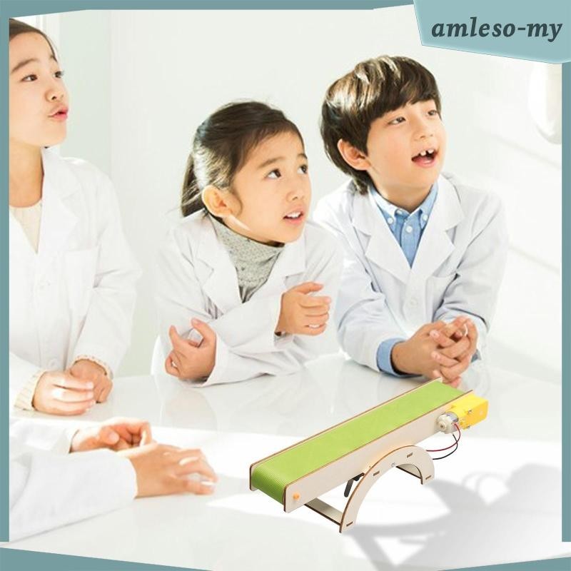 [AmlesoMY] Conveyor Belt Stem Toys DIY Equipment Crafts Hobbies Science ...