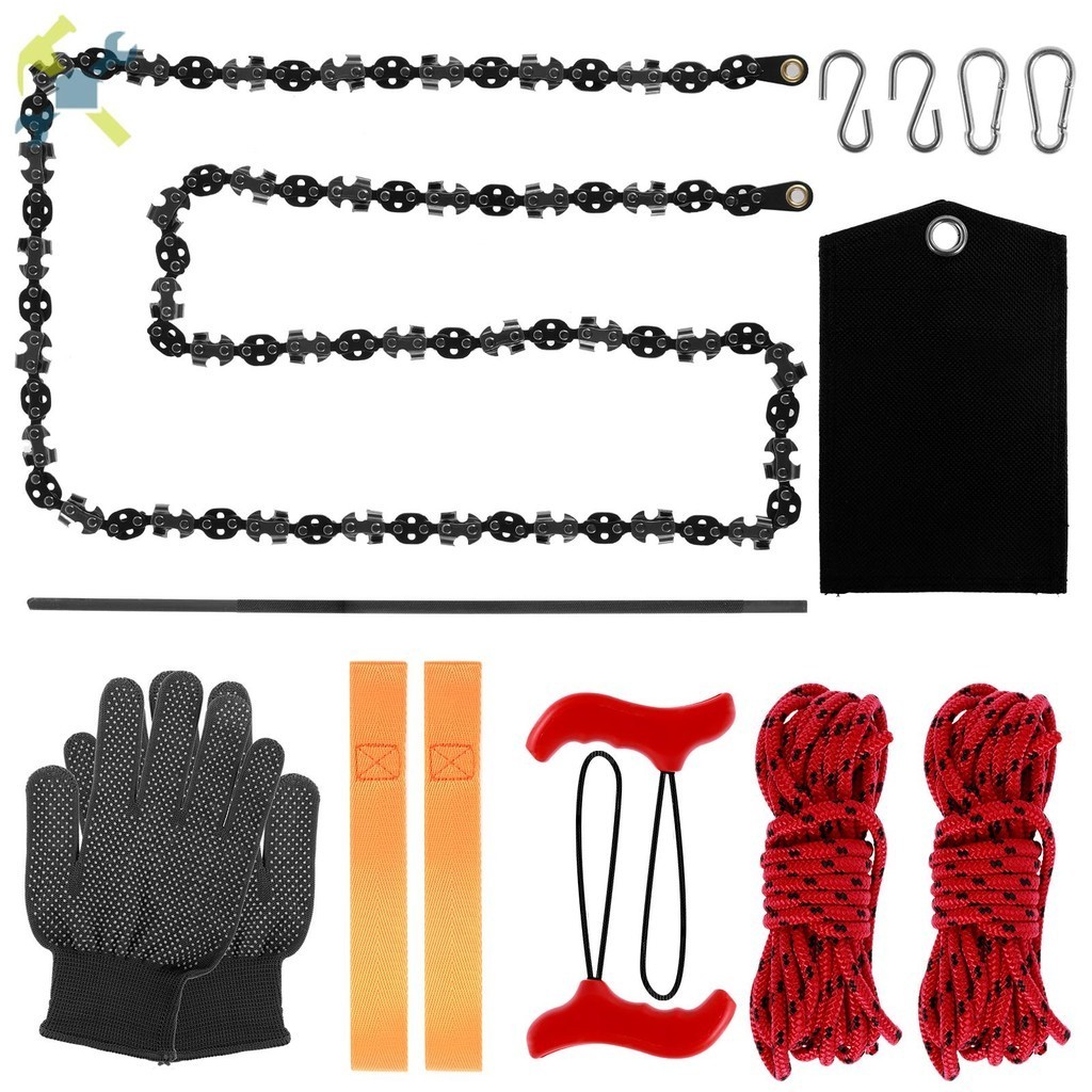 Tree Limb Rope Saw 53inch 68 Teeth High Limb Hand Rope Chainsaw ...