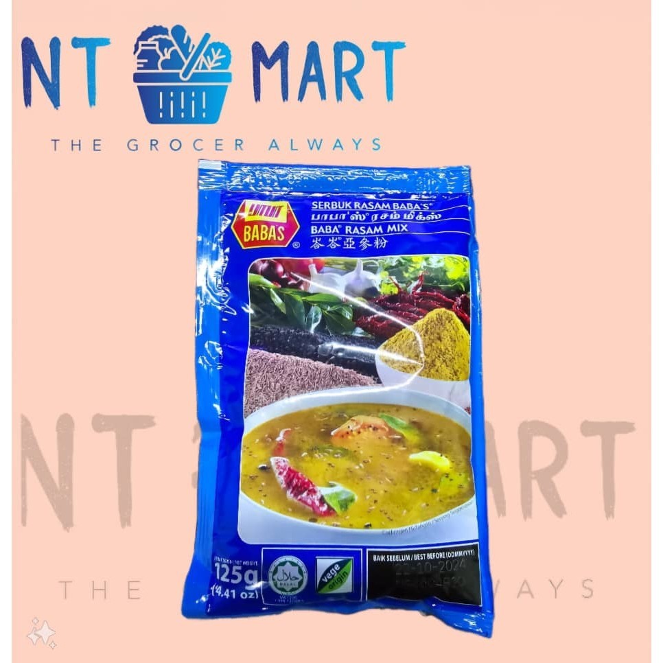 Baba's Rasam Mix Serbuk Rasam 125G | Shopee Malaysia