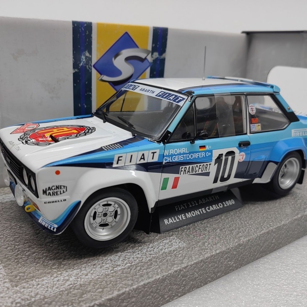 Solid 1/18 Phiat 131 Abarth 1980 Racing Model Alloy | Shopee Malaysia