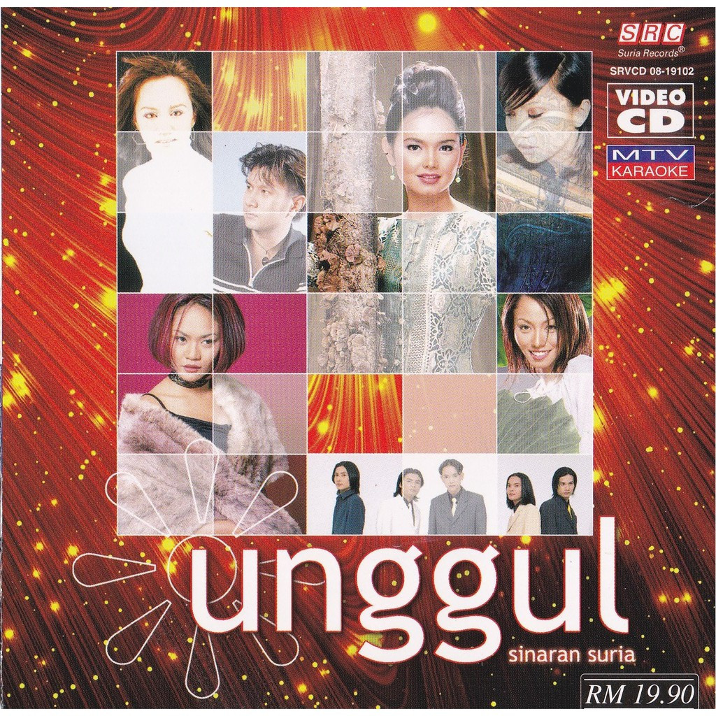 Unggul Sinaran Suria VCD MTV Karaoke Siti Nurhaliza Anis Suraya Aqasha