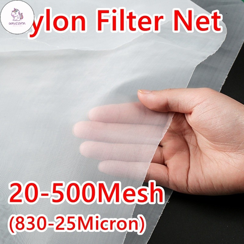 UN 20-500 Mesh Food Grade Nylon Filter Mesh Precisely Micron Fine Mesh ...