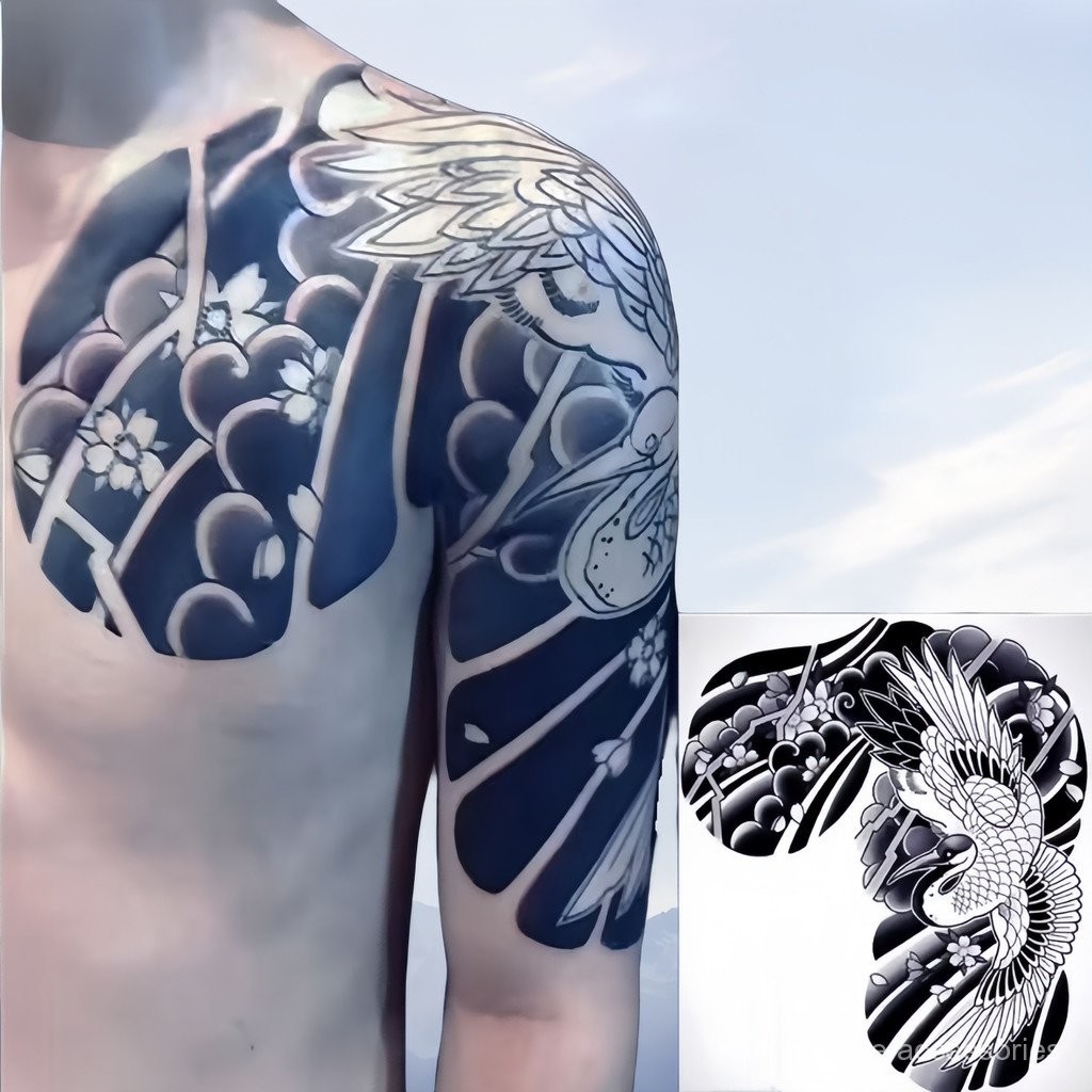 Herbal Tattoo Stickers Couple Tattoo Stickers Hand-Painted Style ...