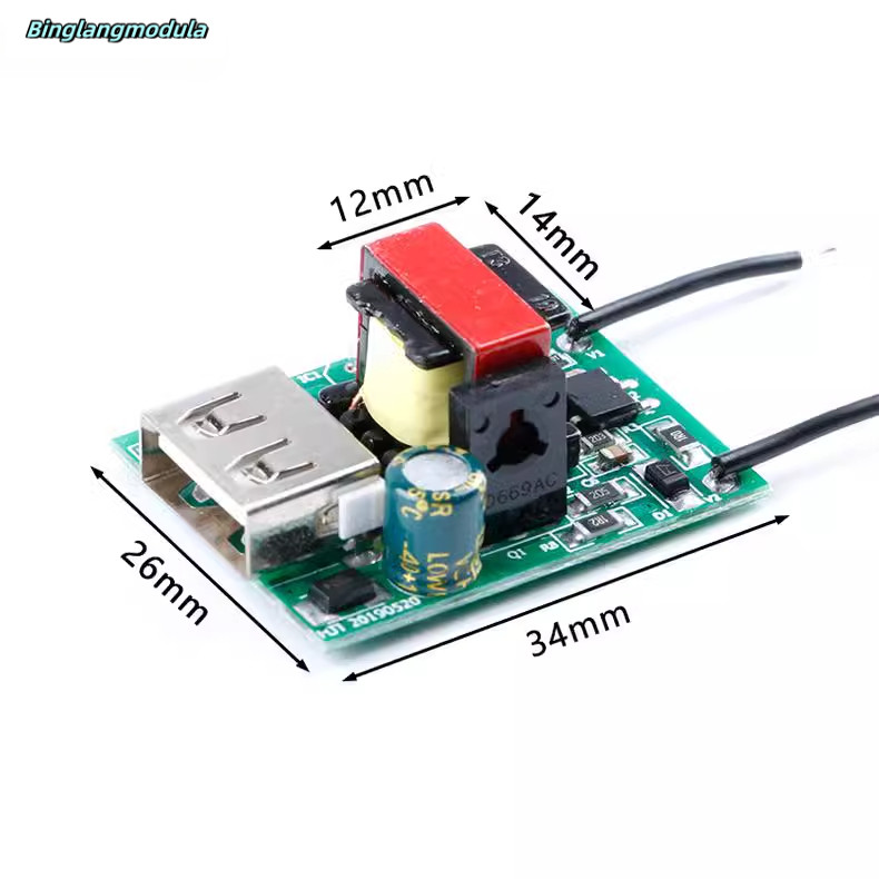 Dc-dc Buck Module 72V60V48V to 5V1A Electric Vehicle USB Buck Converter ...