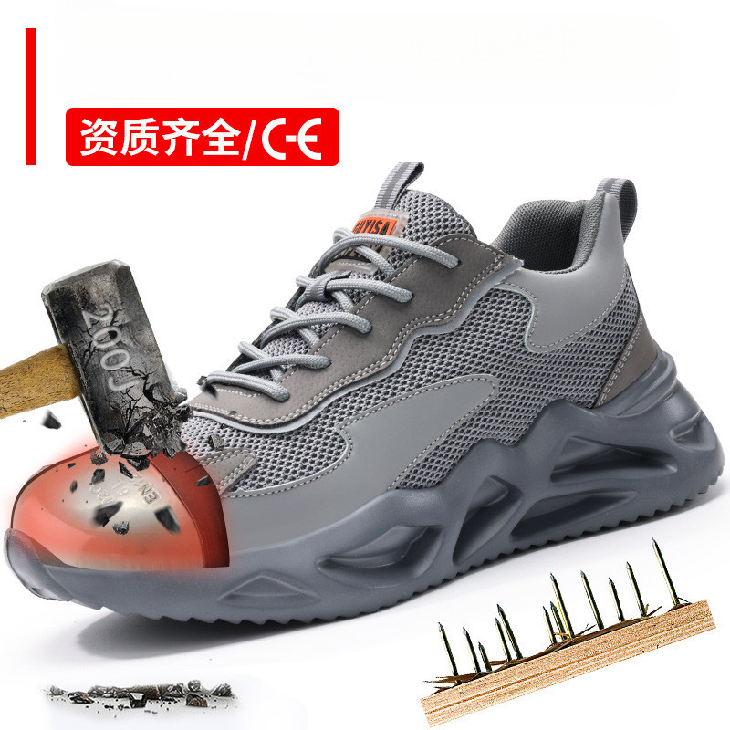 Lightweight New Style Safety Shoes Men Women Fashion Safety Steel Toe 