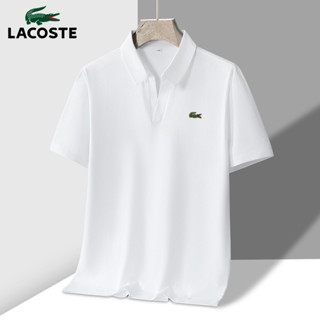 Lacoste Summer New Style Men's Short-Sleeved POLO Shirt Lapel T-Shirt ...