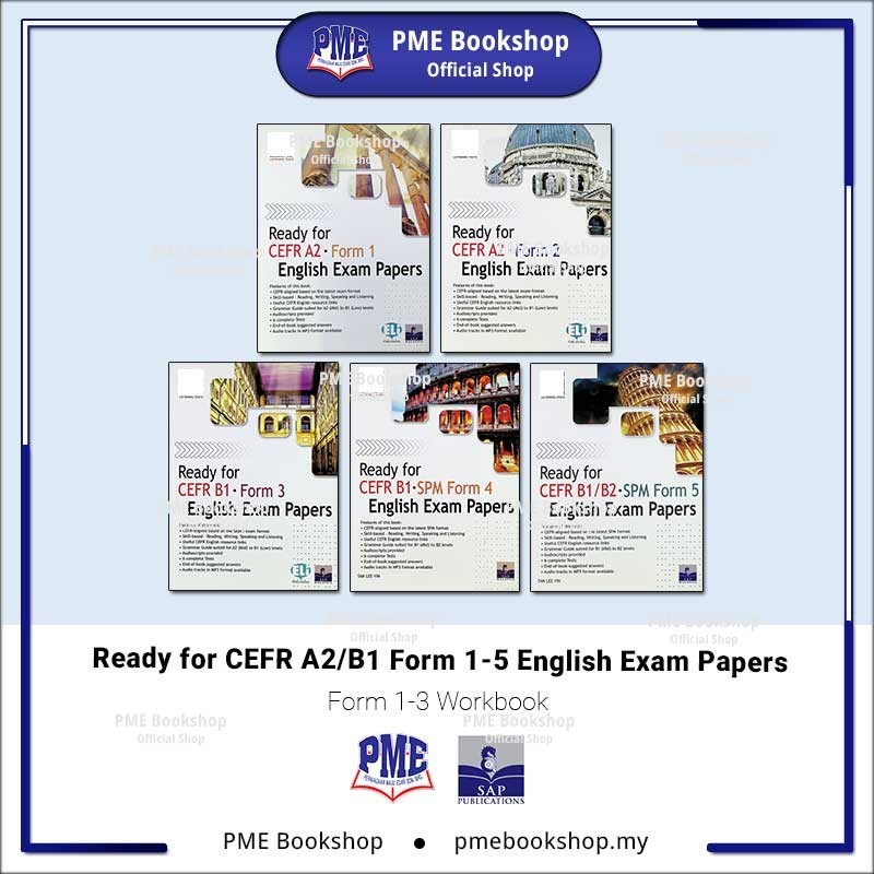 [PME Bookshop] SAP Publications: Ready For CEFR A2/B1 Form 1-5 English ...